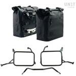 2xUG002+AL0C+3206_BL Two Khali サイドパニア TPU 35L - 45L + アルミプレート(ペア)付 Inox サブフレーム Yamaha | 2xUG002-AL0C-3206-BL UnitGarage (ユニットガレージ)