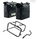 Two Khali サイドパニア TPU 35L - 45L + アルミプレート(ペア)付 Triumph Street Scrambler | 2xUG002-AL0C-3143 UnitGarage (ユニットガレージ)