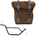 Waxed suede サイドパニアケース + サブフレーム Bmw GS 850/1100/1150 e AD | U002-1524DX UnitGarage (ユニットガレージ)