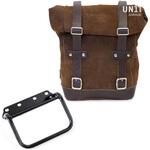 Waxed Suede サイドパニアケース + サブフレーム R80 G/S | U002-1008 UnitGarage (ユニットガレージ)