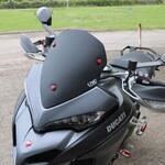 WS350B Windscreen Ducati Multistrada Sport - ブラック ブラック CNC Racing (シーエヌシーレーシング)