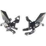 FTRDU011 アジャスタブルリアセットS -REVERSE GEAR SHIFT- WITH FIXED フットペグ DUCATI PANIGALE 899/959/1199/1299 (15-16) LIGHTECH (ライテック)