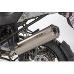 0511012S エキゾースト オーバル 120S ステンレスマット - スリップオン BMW R 1200 RT/ST (2005-2009) BOS (ボス)