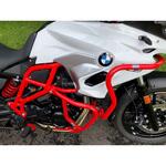 502935 00 04 エンジンプロテクションバー - レッド BMW F650GS (2008-) / F700GS (2012-) HEPCO&BECKER (ヘプコ&ベッカー)