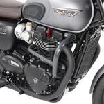 5017559 00 02 エンジンプロテクションバー クロム Triumph Bonneville T 100 / ブラック from 2017 HEPCO&BECKER (ヘプコ&ベッカー)
