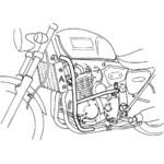 501701 00 02 エンジンプロテクションバー クロム Triumph Thunderbird until 1998 HEPCO&BECKER (ヘプコ&ベッカー)
