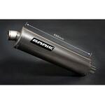 SSV1000-004 オーバル 1MK フルシステムマフラー 2in1 (キャタライザーあり)  EC approved チタニウム for SV1000/S (03-) BODIS (ボディス)