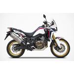カーボン レーシング スリップオン + カーボンエンドキャップ HONDA アフリカツイン (2016-2019) ZARD (ザード)