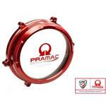 CA200RPR クリアオイルバス クラッチカバー Ducati Panigale Pramac racing Lim. Ed. Red CNC Racing (シーエヌシーレーシング)