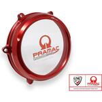CA210RPR クリアオイルバス クラッチカバー Ducati Panigale V4 - Pramac Racing Limited Edition Red CNC Racing (シーエヌシーレーシング)