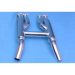 Y/2143/BC コネクション パイプ クロム Yamaha XJ 650 (80-) Marving Exhaust (マービングエキゾースト)