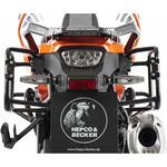 6533544 00 01 サイドキャリア パーマネントマウント - ブラック Suzuki V-Strom 1050/XT (2020-) HEPCO&BECKER (ヘプコ&ベッカー)