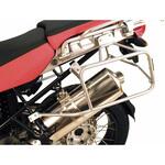 650644 00 09 サイドキャリア パーマネントマウント シルバー BMW R 1200 GS Adv. 2008-2013 HEPCO&BECKER (ヘプコ&ベッカー)