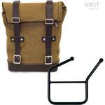 サイドパニアケース Canvas + 左 サブフレーム HUSQVARNA | U001-3007SX UnitGarage (ユニットガレージ)