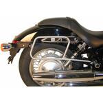 625951 00 02 サドルバッグチューブキャリ クロム Honda VT 750 Shadow Spirit HEPCO&BECKER (ヘプコ&ベッカー)