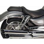 625783 00 02 サドルバッグチューブキャリ クロム Triumph Rocket III HEPCO&BECKER (ヘプコ&ベッカー)