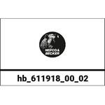 611918 00 02 シーシーバー (リアラック付) Honda VT 750 D2 ブラック Widow HEPCO&BECKER (ヘプコ&ベッカー)
