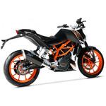 ステンレススチール -ALU スリップオン KTM DUKE 390 (2010-2012) ZARD (ザード)