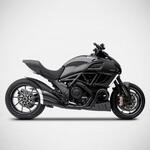 ZD117SSR ステンレススチール レーシング スリップオン DUCATI DIAVEL (2011-2018) ZARD (ザード)