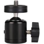 自由雲台 360度回転 1/4・3/8インチネジ兼用 ボールヘッド アダプター bitstrong