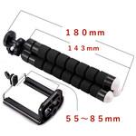 ミニポータブルフレキシブル三脚【黒】 bitstrong