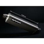 SGSXR1000-022 スリップオン high THREE-TEC (2005-2006)， Full-Titan， Catalyzer : inside the connecting pipe， EU Homologated BODIS (ボディス)