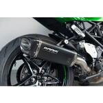スリップオン V4-M-CA， ステンレスブラック， Catalyzer : Original， EU Homologated BODIS (ボディス)
