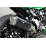スリップオン V4-M-GE， ステンレスブラック， Catalyzer : Original， EU Homologated BODIS (ボディス)