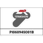 スリップオン ステンレス Piaggio Vespa 250/300 Slip -On Pi06 Kit - So01 Inax Black Termignoni (テルミニョーニ)
