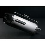 TSTT675-001 スリップオン-set 3-2 オーバル-TEC， Stainless Steel Brushed， Catalyzer : Original， EU Homologated BODIS (ボディス)
