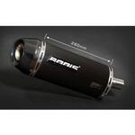 TSPT1050-003 スリップオンマフラー 3-2 ステンレス ブラック オーバル-Tec EURO公道走行認可 for Speed Triple(05-10) BODIS (ボディス)