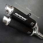 SGSR750-002 スリップオンマフラー 4-2 ステンレス ブラック GPC-X2 GSR 750 (11) BODIS (ボディス)