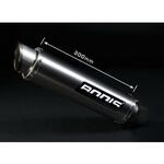 ARSV4-003 スリップオンマフラー ステンレス/フルチタン GP1 for RSV4(09-)，Tuono V4 R(09-) BODIS (ボディス)