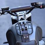 2008Brown タンク ラゲッジ ラック + タンクベルト ブラウン | COD. 2008ブラウン UnitGarage (ユニットガレージ)