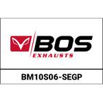 BM10S06-SEGP チタン SSECC GP (スラッシュカット) スリップオンエキゾースト レーシング チタン BMW S 1000 XR 2020- | BM10S06-SEGP BOS (ボス)