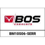 BM10S06-SERR チタン SSECC RR (コニカルラウンド) スリップオンエキゾースト レーシング チタン BMW S 1000 XR 2020- | BM10S06-SERR BOS (ボス)