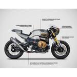 ZBMW528-3 チタン ダクトインテーク BMW R NINE-T 1200 (2015-2019) ZARD (ザード)