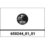 650244 01 01 チューブトップケースキャリア ブラック Kawasaki GPX 750 R HEPCO&BECKER (ヘプコ&ベッカー)