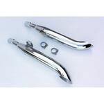 H/CP02/BC デュアルマフラー Legend クロム Honda CMX 450 REBEL Marving Exhaust (マービングエキゾースト)