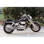 S/CP30/BC デュアルマフラー Legend クロム Suzuki VZ 800 MARAUDER (97-98) Marving Exhaust (マービングエキゾースト)