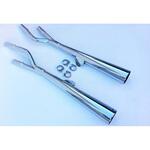 S/2057/BC デュアルマフラー Marvi クロム Suzuki GS 850 G (81-) Marving Exhaust (マービングエキゾースト)