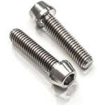 KV406X ハンドルバー end bolt kit M6x30 (2 pcs) - Titanium Titanium CNC Racing (シーエヌシーレーシング)