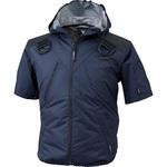 空調服TM ハーネス遮熱フード付き半袖ブルゾン  XE98105 (ウェアのみ) ジーベック