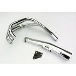 H/3304/BC フルシステム 4/1 Master クロム Honda CB 650 Marving Exhaust (マービングエキゾースト)