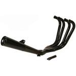 フルシステム 4/1 Master ブラック Kawasaki Z 550 GP UNI-TRAK Marving Exhaust (マービングエキゾースト)