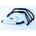 S/7097/NC フルシステム 4/1 Superendurance ブラック Suzuki GSX 1100 R 89 (89) Marving Exhaust (マービングエキゾースト)