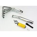 H/43/BC フルシステム 4/1 レーシング クロム Honda CBX 550 F Marving Exhaust (マービングエキゾースト)
