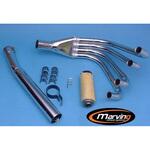 K/25/BC フルシステム 4/1 レーシング クロム Kawasaki Z 650/650 F Marving Exhaust (マービングエキゾースト)