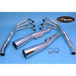 フルシステム 6/2 Master クロム Honda CBX 1000 Marving Exhaust (マービングエキゾースト)