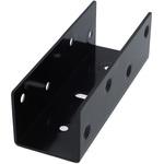 fort黒塗装 2X4用金具タイチャンネルT1-BK fort